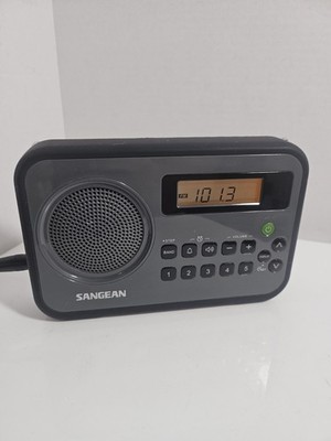 Sangean PR-D18 Portable AM/FM Digital Radio Works with OEM  plug w5a6