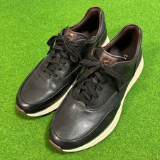 Cole Haan Grand Pro Luxe Mile Sneakers Black Leather 25.5cm Near Mint
