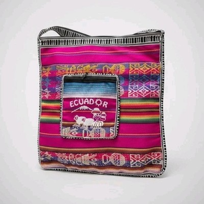 Bolsa (Cartera) típica artesanal de Ecuador