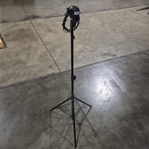 Adjustable Photography Light Stand with Bulb Socket & Power Cord