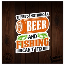 Beer Fixing Fix It - Vinyl Decal Sticker - Car Window Laptop - ebn8915