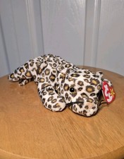 Ty Beanie Babies Freckles The Cat Vintage 1996 Leopard NWT New Retired W/ Tag