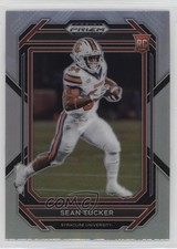 2023 Panini Prizm Draft Picks Silver Prizm Sean Tucker #121 07rd