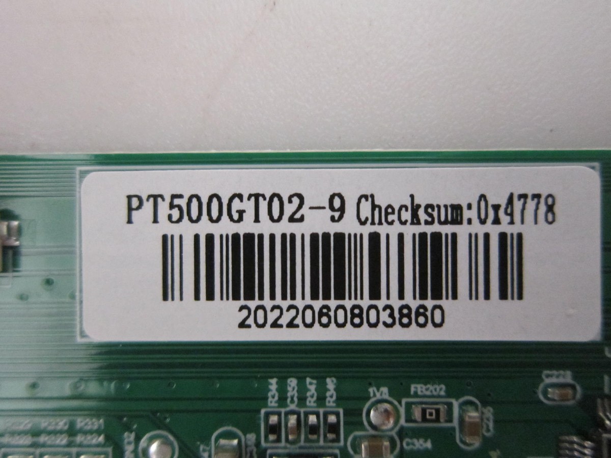 確認用(welcome to the show) Westinghouse WR50UT4212 T-Con Board PT500GT02-9 (Ox4778) | eBay