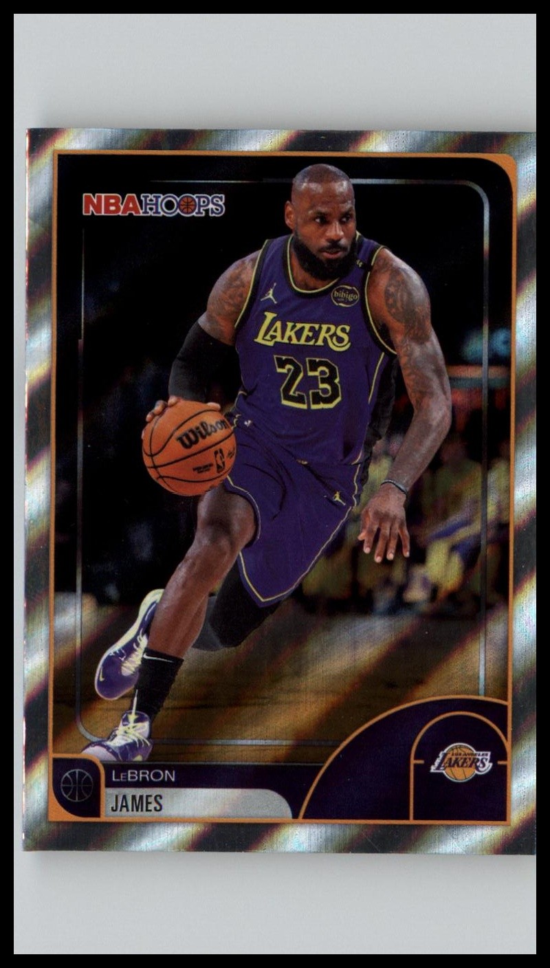 2025-26 Hoops #84 LeBron James Light Burst