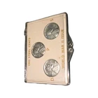 New Listing1943 Lincoln Wheat Steel Small Cent Set P D S WWII Issue