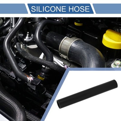35mm 1.38'' ID 300mm 11.81'' Length 0° Black Car Silicone Hose Universal