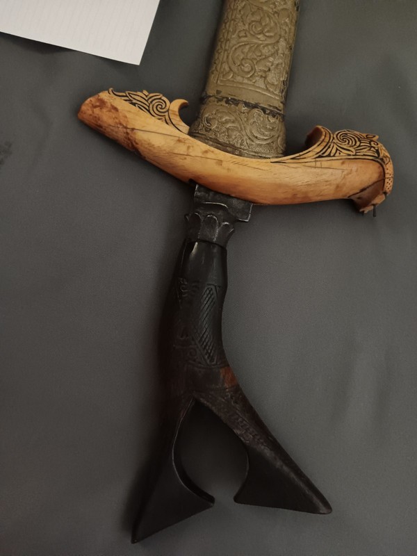 ANTIQUE SIKIM PASANGAN ACEH 30" SWORD NORTH SUMATRA borneo indonesia phillipines