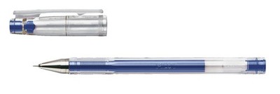 6x Pilot BL-GC4-L Gelschreiber G-Tec C4 - 0,2 mm, blau