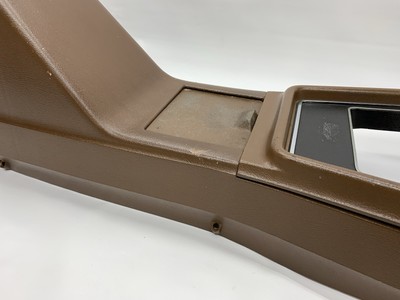 71 72 73 Ford Mustang Cougar Full Center Console W/ Clock Ginger