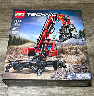 RETIRED LEGO Technic 42144 Material Handler Pneumatic Functions 835pcs