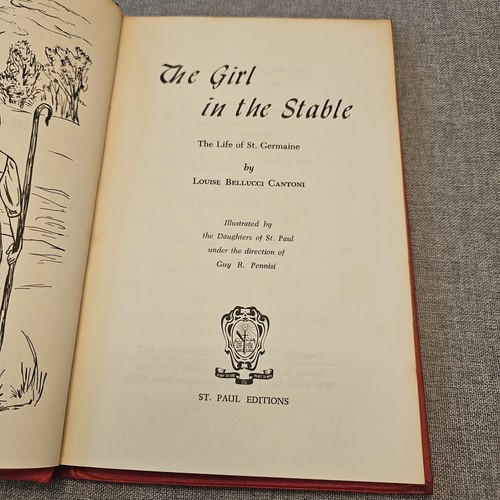 The Girl in the Stable Life of St. Germaine by Louise Cantoni 1967 Hardcover - Imagen 10 de 24