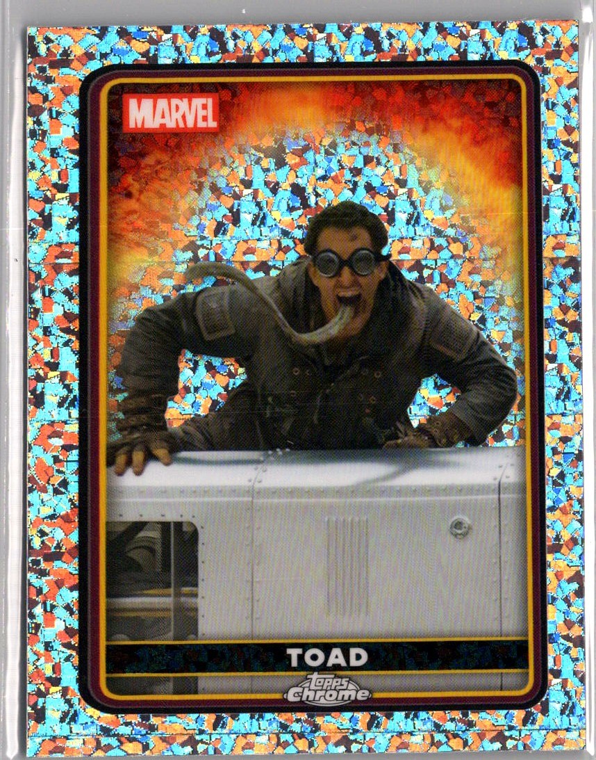 2025 Topps Chrome Marvel Deadpool #40 Toad Refractor
