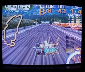~ Slipstream 1995 Capcom/Sega RARE!! Arcade Jamma PCB ~