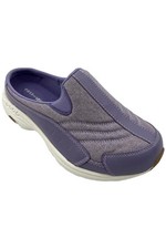 Easy Spirit Women's Traveltime Walking Clog Purple/Glitter