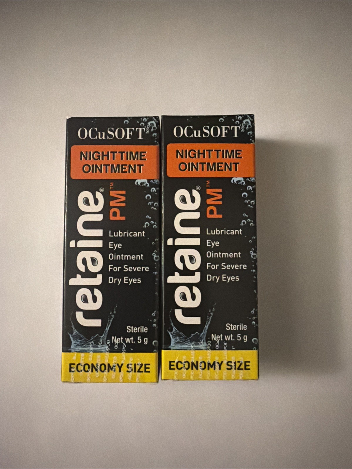 2 x OCuSOFT Retaine PM Nighttime Ointments  Fresh & New in Boxes - Exp 2027+