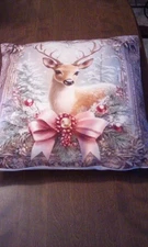 2 Christma Throw Pillows