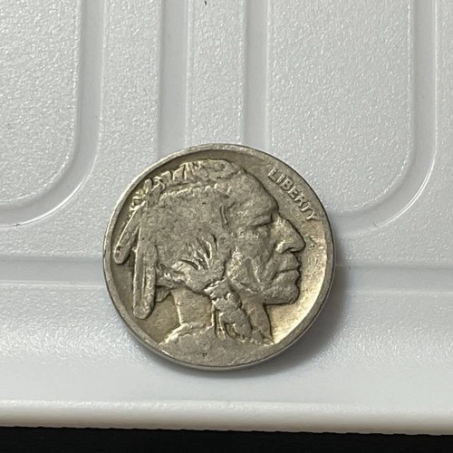 1919 Philadelphia Buffalo Nickel Partial Date “Good” See Description