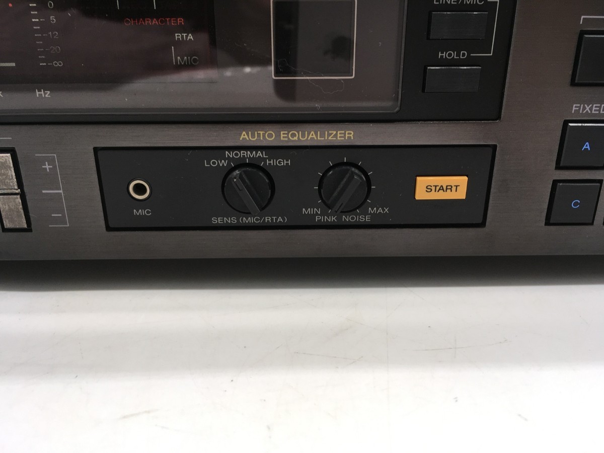 Sony SEQ-333ES 10-Band Program Equalizer 14W 1985 Vintage Hi-Fi