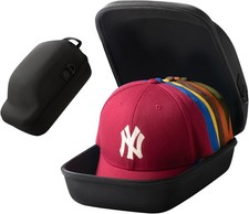 Hard Hat Travel Case   Storage Baseball Caps W/ Carrying Handle  Adjustable