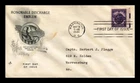WORLD WAR II HONORABLE DISCHARGE EMBLEM FDC SCOTT 940 ARTCRAFT US COVER