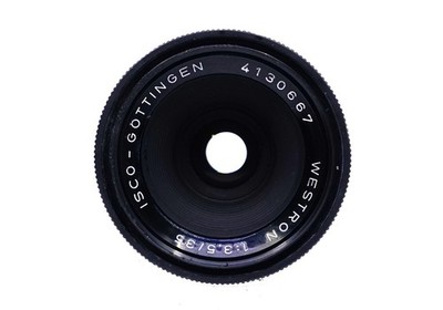 ISCO-Göttingen イスコゲッティンゲン 35mm F3.5 レンズ ISCO-GOTTINGEN WESTRON 35mm F3.5 ゼブラ 【エキザクタマウント