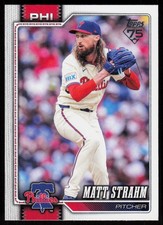 2026 Topps Series 1 Celebration Matt Strahm #298 Philadelphia Phillies