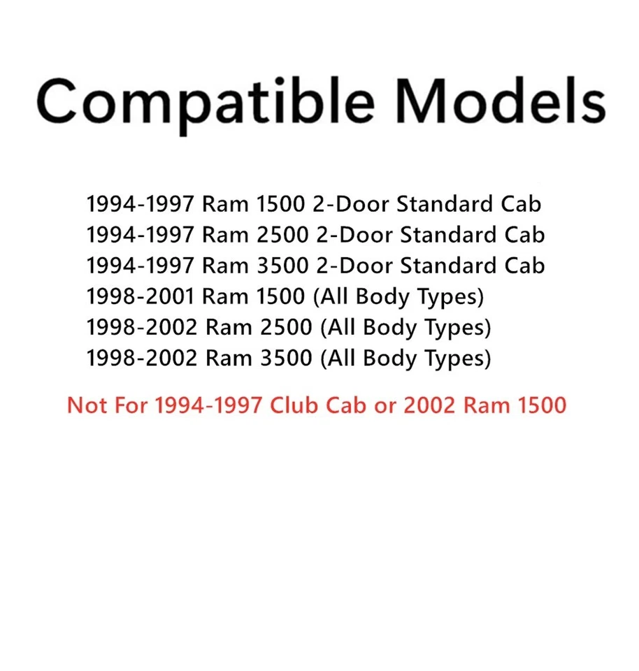 Fit Dodge Ram Pickup 1500 2500 3500 Rear Sliding Window Back Glass Slider  - Изображение 4 из 4