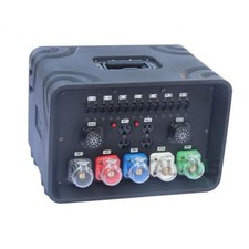 400A Camlock Electric Equipment US Type Socket to Socapex 19pin Power Distro Box