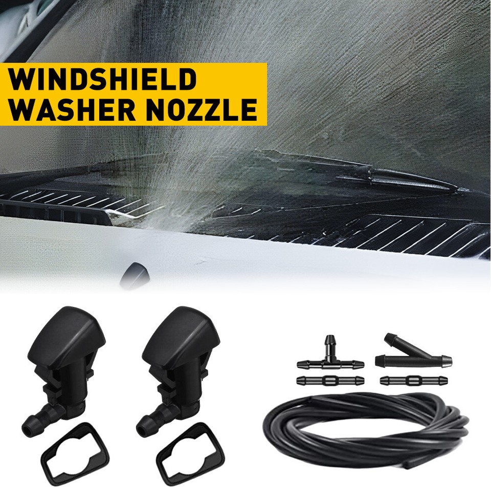 Windshield Washer Nozzle Kit - Replacement 7T4Z-17603-A / 8S4Z-17603-AA For 2007-2011 Ford Edge, Focus, Lincoln MKX - View #9
