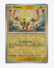 Pokemon -  Elekid - 059/182 - Reverse Holo - Paradox Rift - NM/M - NEW