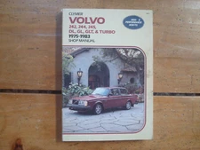 1975-83 Volvo 242, 244, 245, DL, GL, GLT & Turbo Clymer Shop Manual A223
