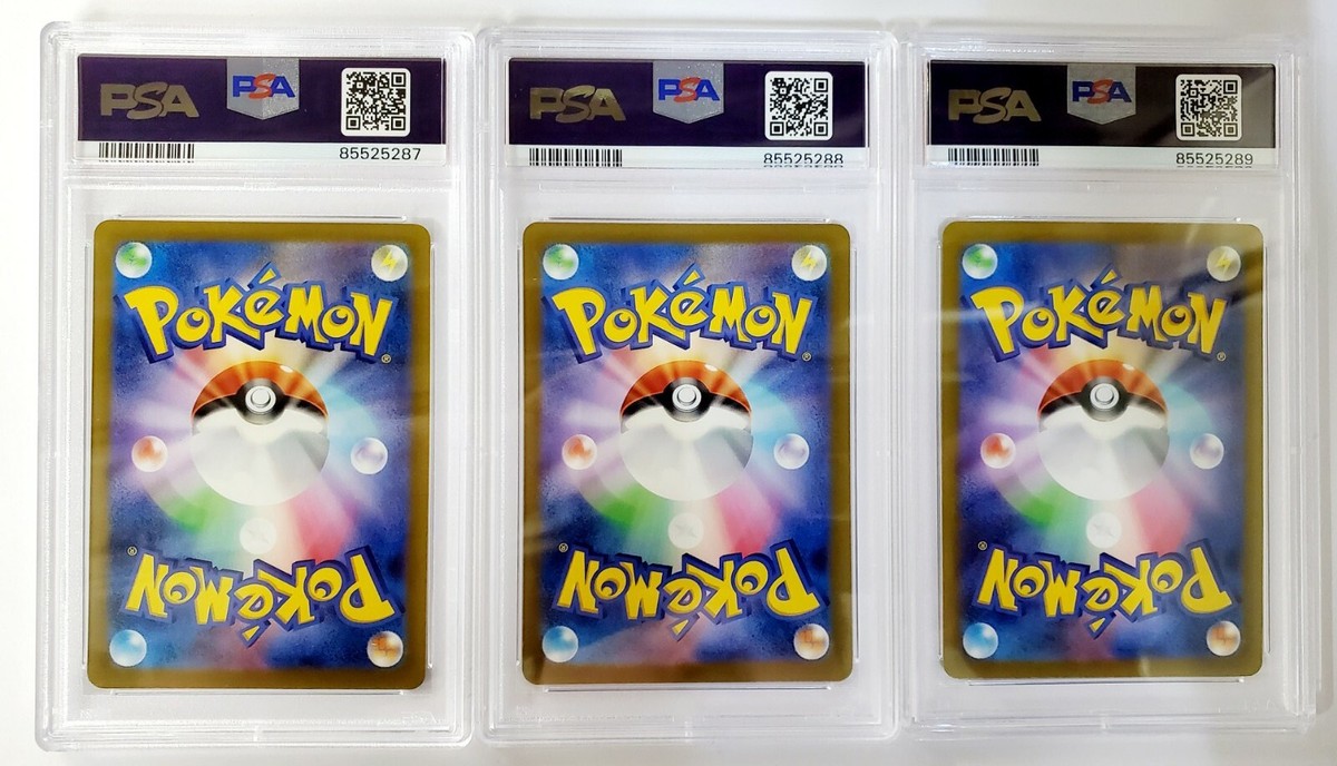 Pokémon TCG [Trio Seq PSA 9] Charmander, Charmeleon