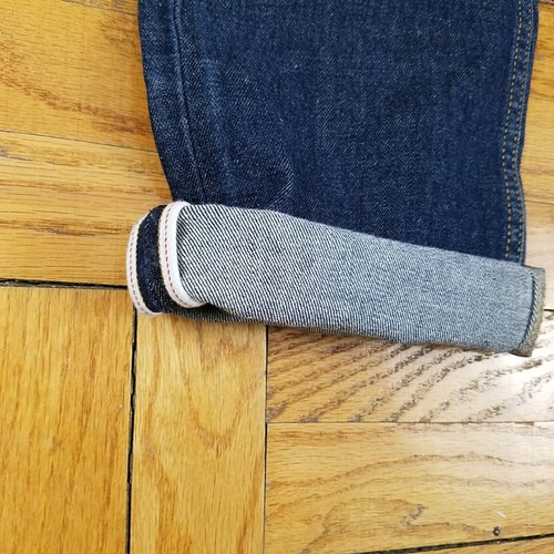 Men's Adam Levine The Patriot Selvedge Jeans Size W30 x L32 Dark Denim Wash - Picture 8 of 8