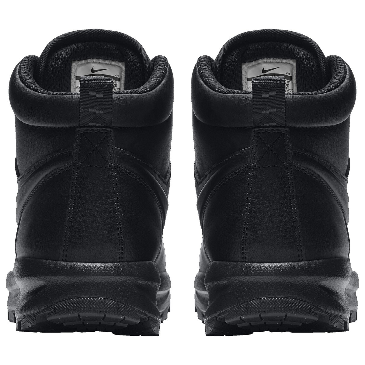 Nike Manoa Boots Mens 11 Leather Triple Black 454350-003 Hiking Shoes Nike - Brandclub - Nike Manoa 454350-003 Men main image 3