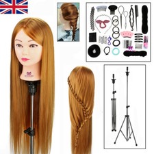 30" Salon Beauty Hair Mannequin Training Model Styling Head Doll For Hairstyles