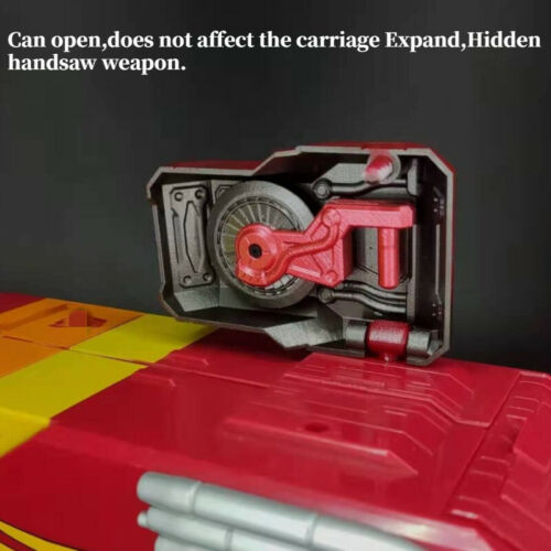 For Kingdom Rodimus Prime Upgrade Kit Car Air Conditioner Circular Saw Weapon - Picture 4 of 12