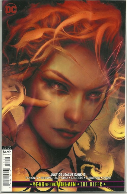 Justice League Dark #13B Quintana Variant NM 2019 Stock Image