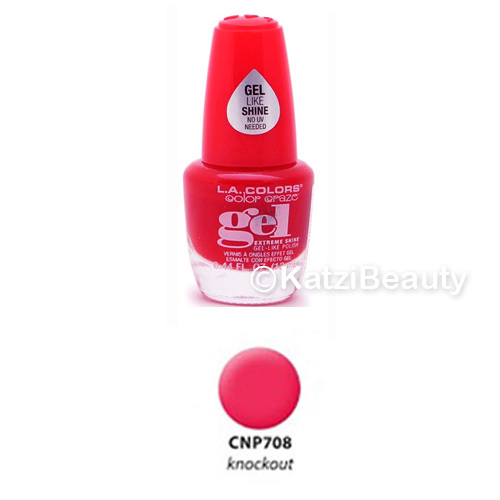LA COLORS COLOR CRAZE EXTREME SHINE GEL NAIL POLISH-(buy 3+, Free U.S Shipping) - Picture 11 of 21