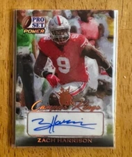 2021 Pro Set Campus Kings Zach Harrison Bronze 🔥Auto Rookie🔥 #CK-ZH1