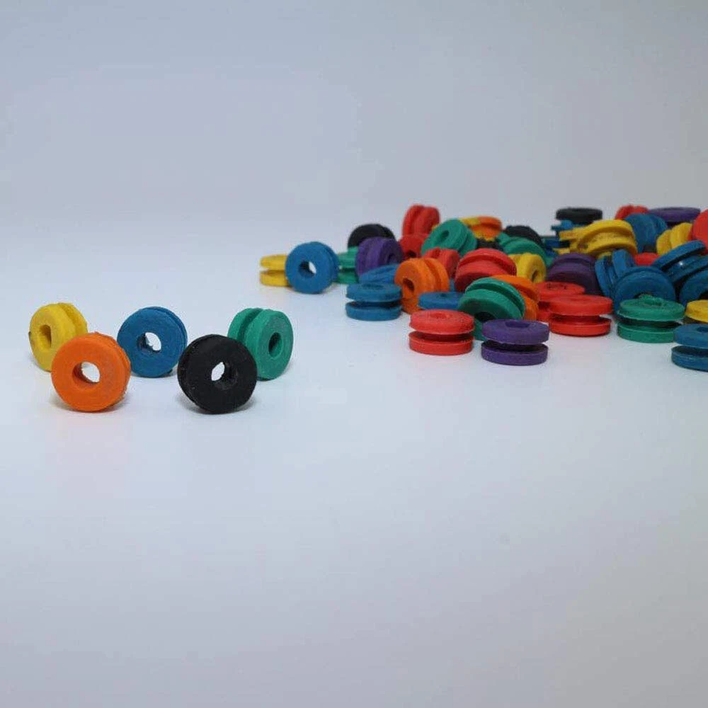 100 Pcs Full Grommets Nipple Tattoo Supplies Machine Parts Rubber - product detail image 12