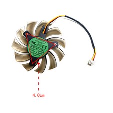 T128010SM Graphics Card Cooling Fan Replace for GIGABYTE GV-N730 630 610 575 557