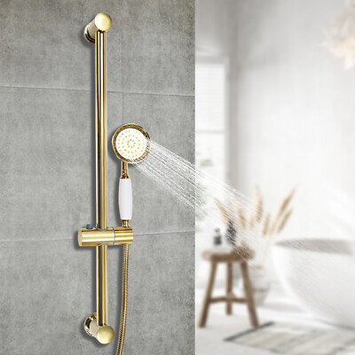 Duschstange Duschsystem Wandmontiert Handbrause Badezimmer Dusch Satz 360° 