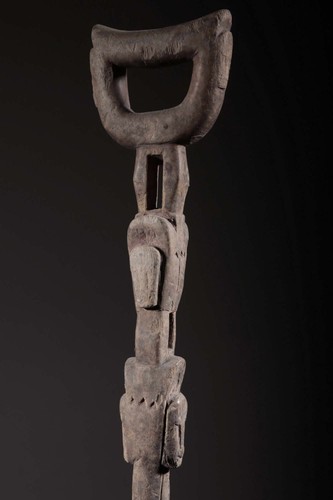 art africain Bâton de commandement Baoulé 2472 - Photo 11 sur 18