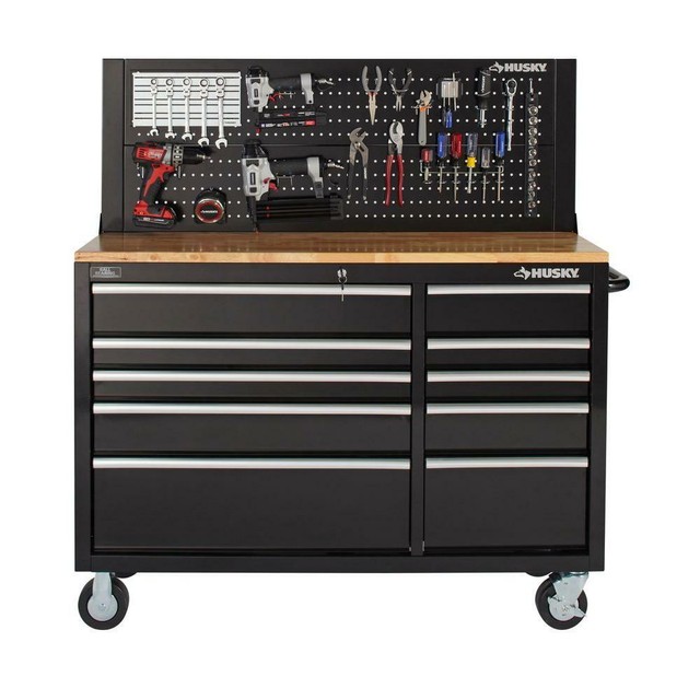 Husky 46 Inch Pegboard Back Wall For Tool Cabinet For Sale Online