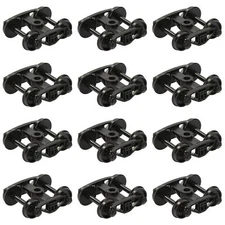 HO Scale 1:87 Friction Bearing Truck 2-Springs Bogies 33" Plastic Wheel