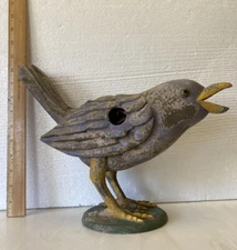 ORIGINAL Christopher Blake Bird Birdhouse 10" Signed Dated 2004 Limited Edition!