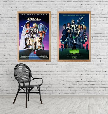 beetlejuice beetlejuice 1988  2024 Film plakat movie poster