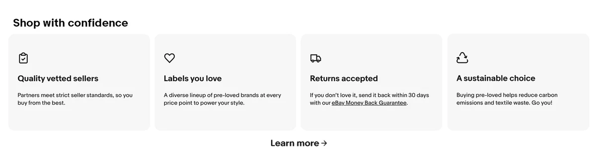 Pre-loved Partner Program
