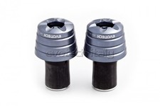 Evotech Bar End Weights Expansion Motorcycle Gilera Titanium